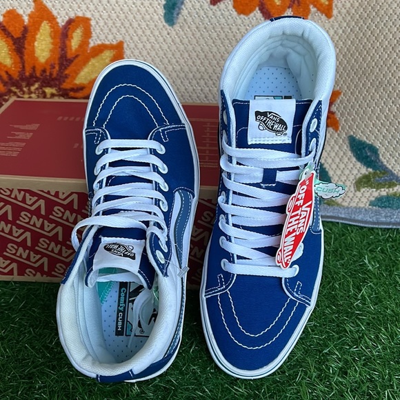 Vans Comfycush Sk8-Hi Tri-Tone True Blue/Moon Men’s sneakers - Picture 13 of 16